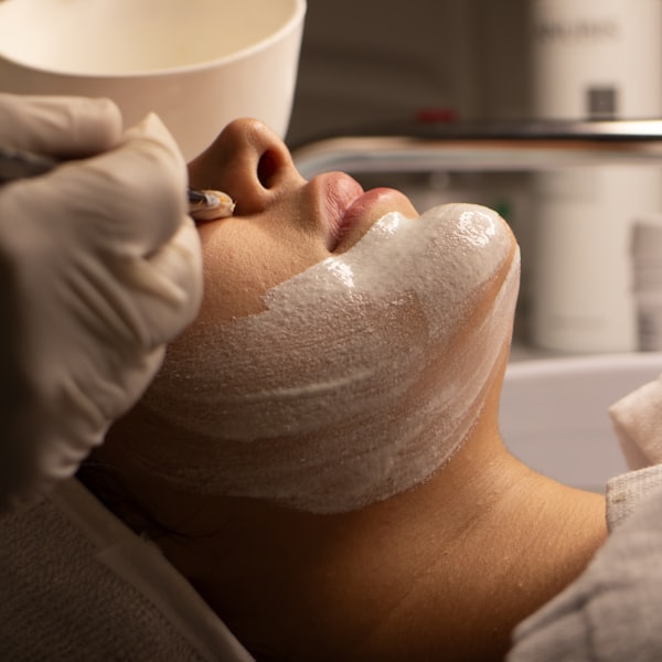Massage relaxant du visage